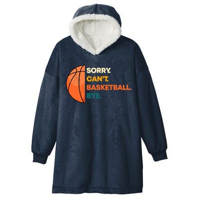 Basketball Player Team Sport Hoop Ball Game Guard Forward Hooded Wearable Blanket