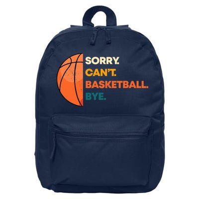 Basketball Player Team Sport Hoop Ball Game Guard Forward 16 in Basic Backpack