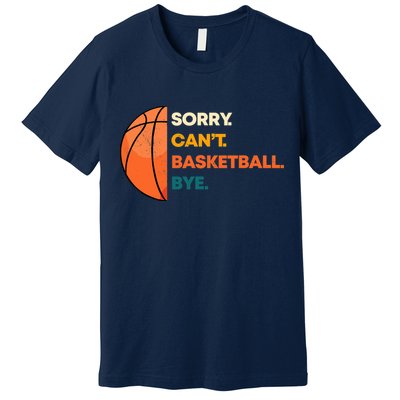 Basketball Player Team Sport Hoop Ball Game Guard Forward Premium T-Shirt