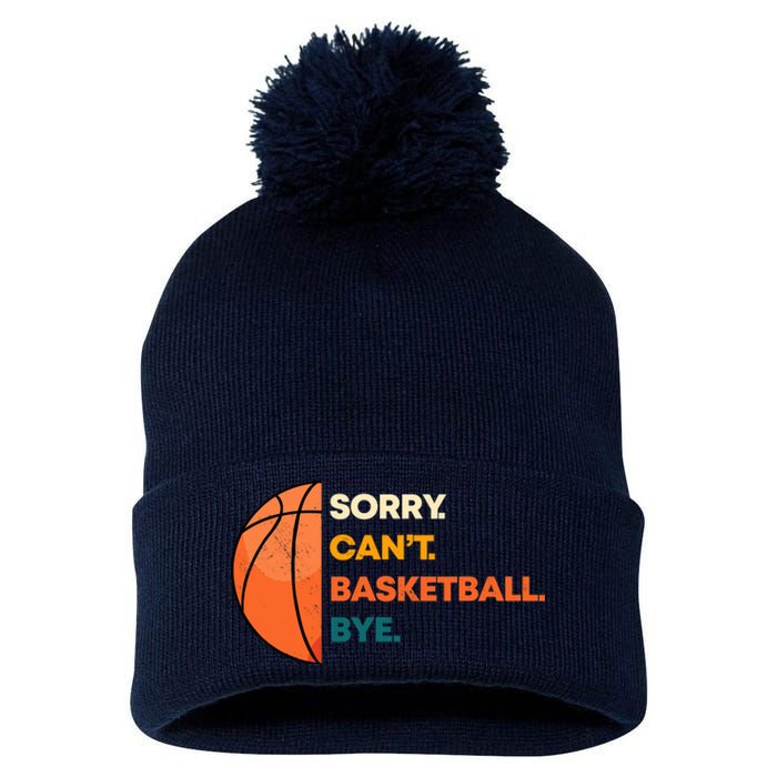 Basketball Player Team Sport Hoop Ball Game Guard Forward Pom Pom 12in Knit Beanie