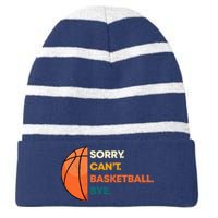 Basketball Player Team Sport Hoop Ball Game Guard Forward Striped Beanie with Solid Band