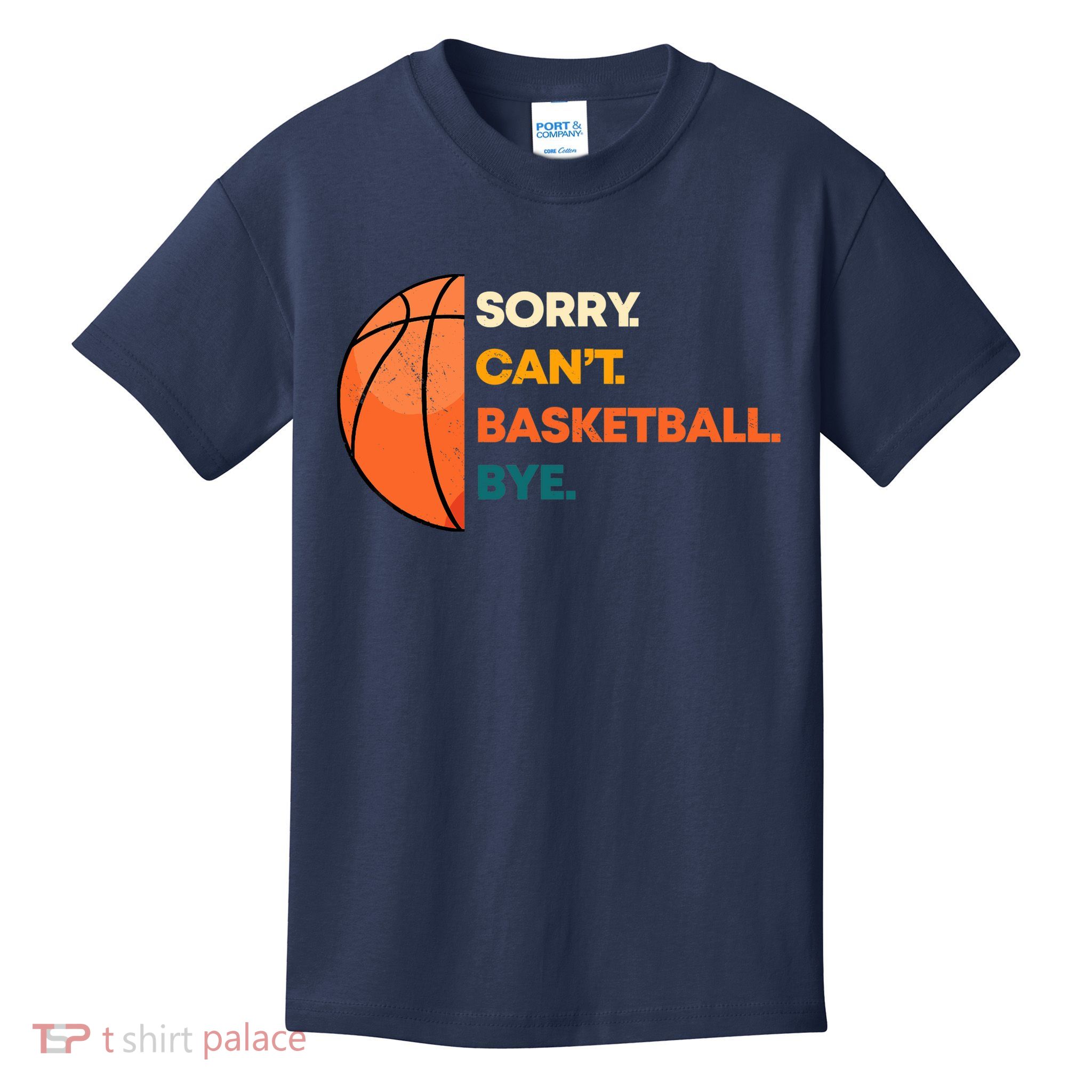 Basketball Player Team Sport Hoop Ball Game Guard Forward Kids T-Shirt