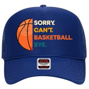 Basketball Player Team Sport Hoop Ball Game Guard Forward High Crown Mesh Back Trucker Hat