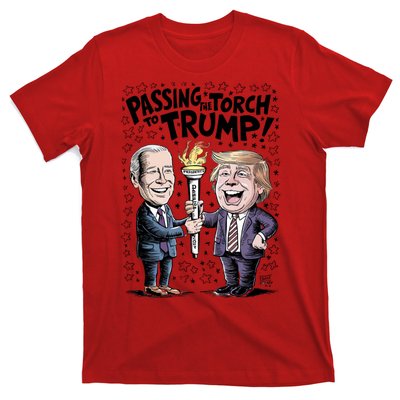 Biden Passing The Torch To Trump T-Shirt