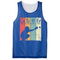 Baseball Periodic Table Elets Nerd Baseball Catcher Retro Gift Mesh Reversible Basketball Jersey Tank