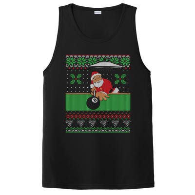 Billiards Pool Ugly Christmas Sweater Style Cute Gift PosiCharge Competitor Tank