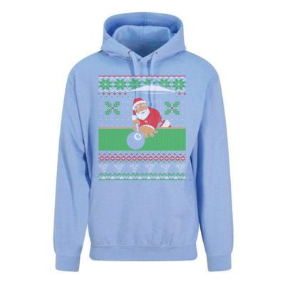 Billiards Pool Ugly Christmas Sweater Style Cute Gift Unisex Surf Hoodie