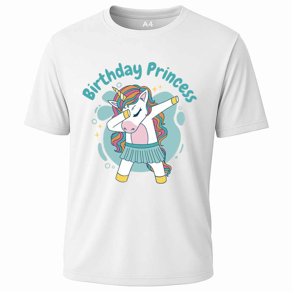Birthday Princess Unicorn Cute Gift Performance Shirt