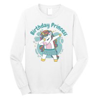 Birthday Princess Unicorn Cute Gift Long Sleeve Shirt