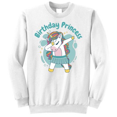 Birthday Princess Unicorn Cute Gift Sweatshirt