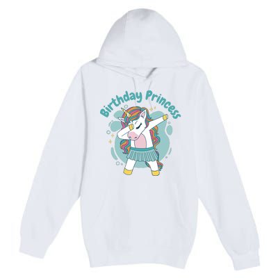 Birthday Princess Unicorn Cute Gift Premium Pullover Hoodie