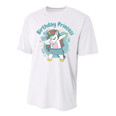 Birthday Princess Unicorn Cute Gift Performance Sprint T-Shirt