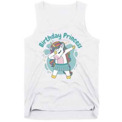 Birthday Princess Unicorn Cute Gift Tank Top