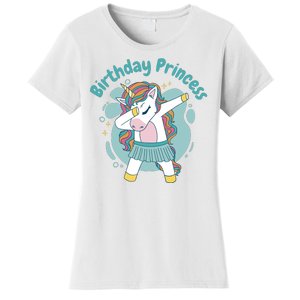 Birthday Princess Unicorn Cute Gift Women's T-Shirt