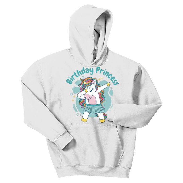 Birthday Princess Unicorn Cute Gift Kids Hoodie