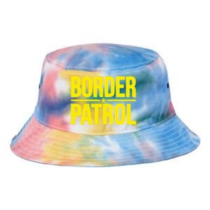 Border Patrol Uniform Halloween Costume Tie Dye Newport Bucket Hat