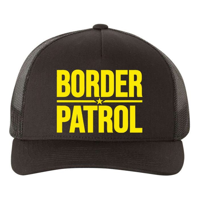 Border Patrol Uniform Halloween Costume Yupoong Adult 5-Panel Trucker Hat