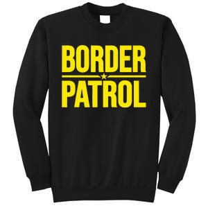 Border Patrol Uniform Halloween Costume Sweatshirt