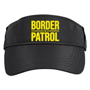 Border Patrol Uniform Halloween Costume Adult Drive Performance Visor