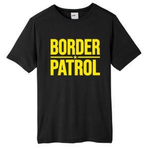 Border Patrol Uniform Halloween Costume Tall Fusion ChromaSoft Performance T-Shirt