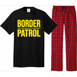 Border Patrol Uniform Halloween Costume Pajama Set