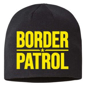 Border Patrol Uniform Halloween Costume Sustainable Beanie