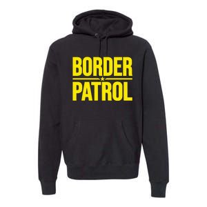 Border Patrol Uniform Halloween Costume Premium Hoodie