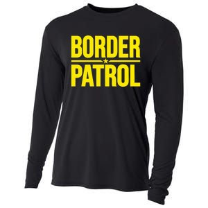 Border Patrol Uniform Halloween Costume Cooling Performance Long Sleeve Crew