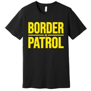 Border Patrol Uniform Halloween Costume Premium T-Shirt