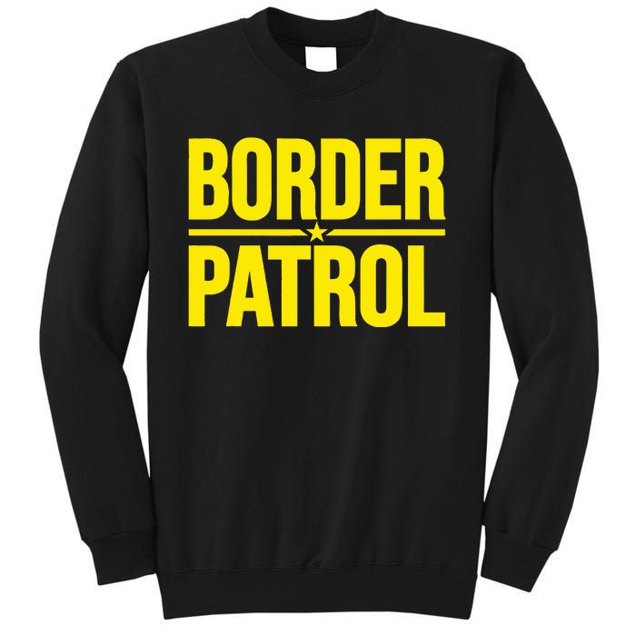 Border Patrol Uniform Halloween Costume Tall Sweatshirt