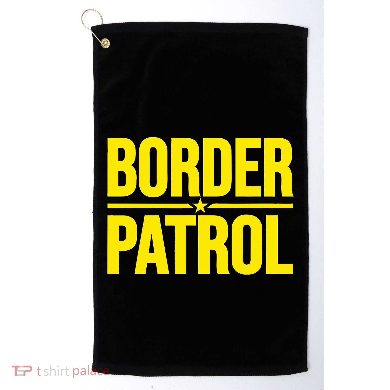 Border Patrol Uniform Halloween Costume Golf Towel