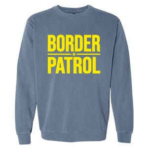 Border Patrol Uniform Halloween Costume Garment-Dyed Sweatshirt