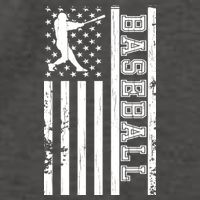 Baseball Pitcher USA Flag Vector Backpack