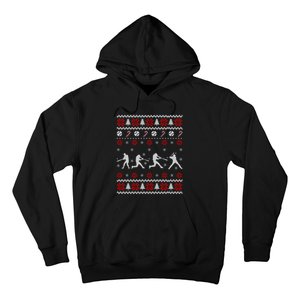 Baseball Players Ugly Christmas Sweater Xmas Gift Hoodie