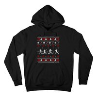 Baseball Players Ugly Christmas Sweater Xmas Gift Hoodie