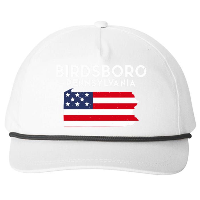 Birdsboro Pennsylvania USA State America Travel Snapback Five-Panel Rope Hat