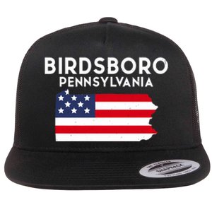 Birdsboro Pennsylvania USA State America Travel Flat Bill Trucker Hat