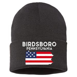 Birdsboro Pennsylvania USA State America Travel Sustainable Knit Beanie