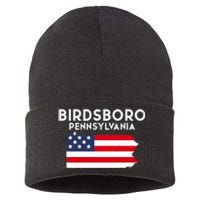 Birdsboro Pennsylvania USA State America Travel Sustainable Knit Beanie