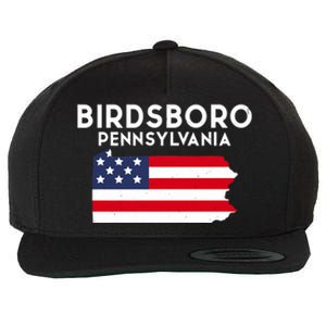 Birdsboro Pennsylvania USA State America Travel Wool Snapback Cap