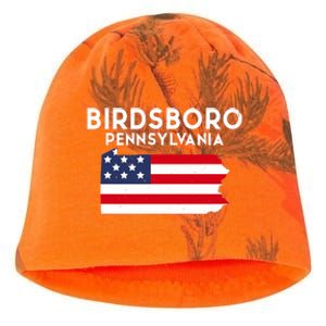 Birdsboro Pennsylvania USA State America Travel Kati - Camo Knit Beanie