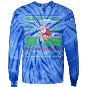 Billiards Pool Ugly Christmas Sweater Style Gift Tie-Dye Long Sleeve Shirt