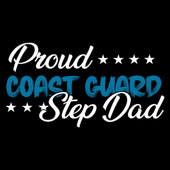 Bold Proud Uscg Coast Guard Step Dad Funny Gift Cooling Performance Crew T-Shirt