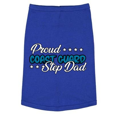 Bold Proud Uscg Coast Guard Step Dad Funny Gift Doggie Tank