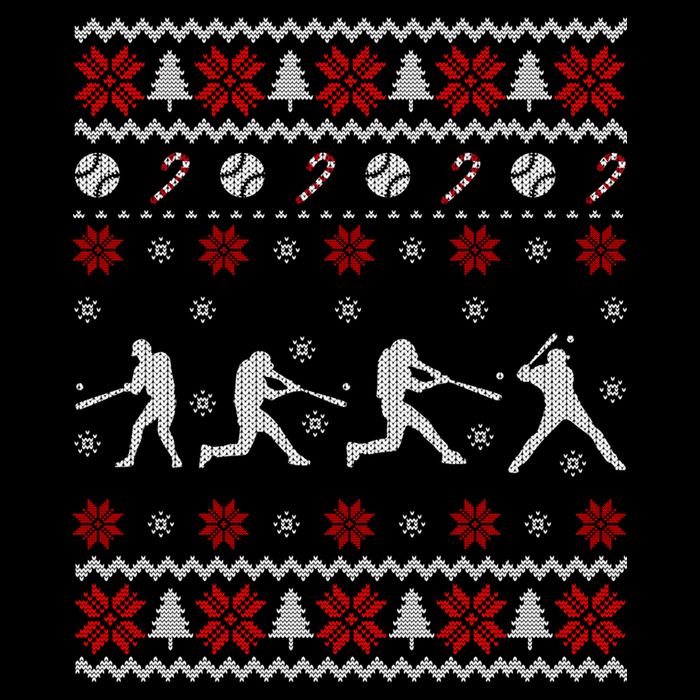 Baseball Players Ugly Christmas Sweater Xmas Gift Impact Tech Backpack
