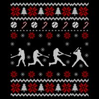 Baseball Players Ugly Christmas Sweater Xmas Gift Impact Tech Backpack