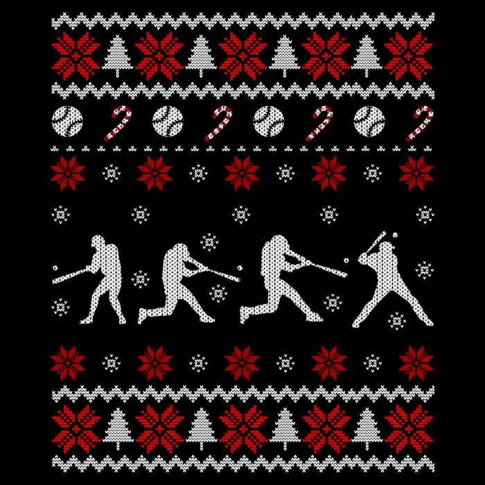 Baseball Players Ugly Christmas Sweater Xmas Gift Impact Tech Backpack