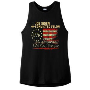 Ballot Paper Voting For Trump Ladies PosiCharge Tri-Blend Wicking Tank