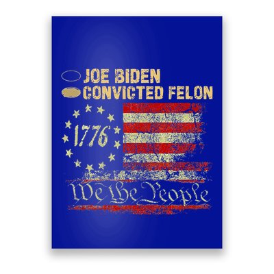 Ballot Paper Voting For Trump Poster