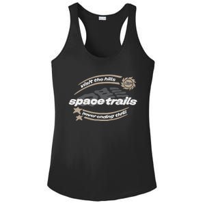 Broken Planet Visit The Hills Space Trails Never Ending Thrill Ladies PosiCharge Competitor Racerback Tank